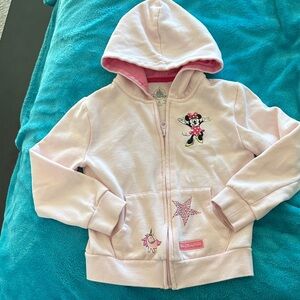 Disney Pink Kids Hoodie with Minnie Mouse